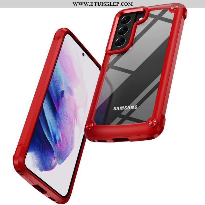 Etui do Samsung Galaxy S23 Plus 5G Hybryda Ze Stopem Aluminium